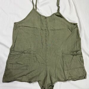 Shinestar Olive Green Romper